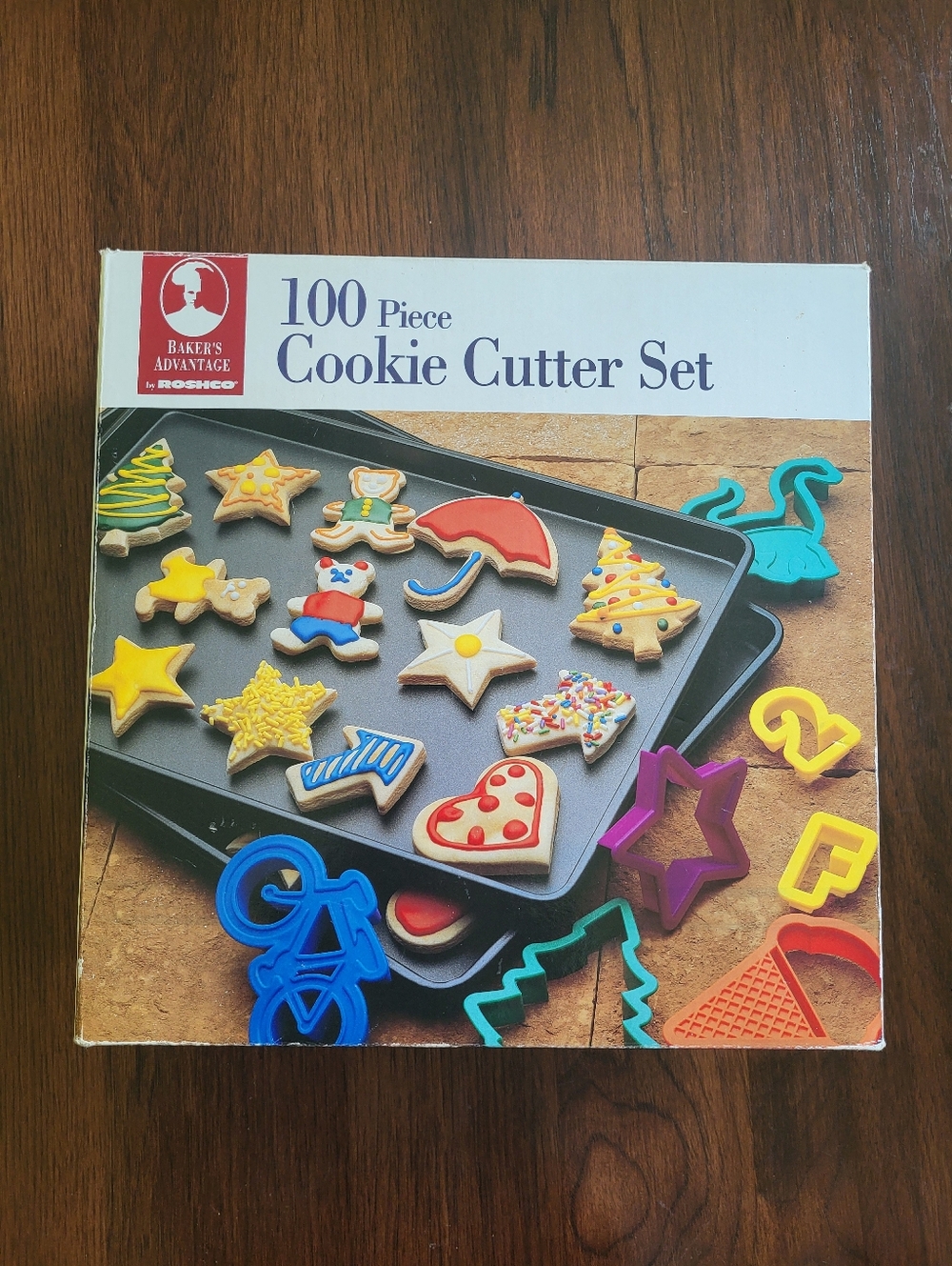 Baker's Advantage By Roshco 2", 3", 4" 100 Piece Cookie Cutter Set